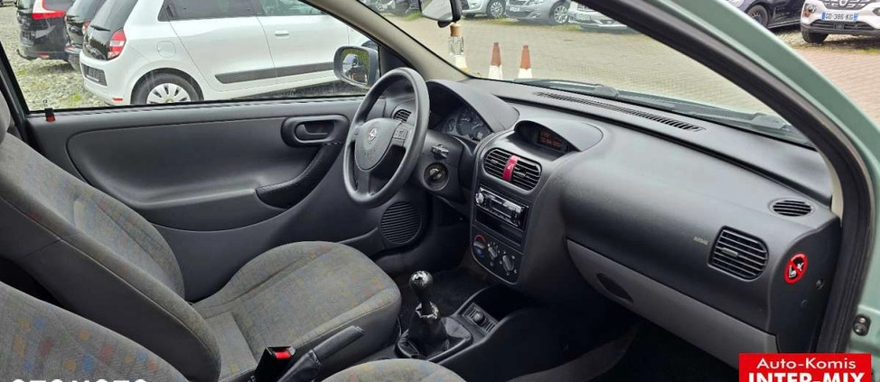 Opel Corsa cena 3300 przebieg: 93000, rok produkcji 2001 z Zagórz małe 191